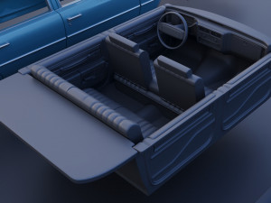 Cadillac Sedan Deville 1977 Model do druku 3D