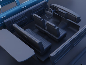 Cadillac Sedan Deville 1977 Model do druku 3D