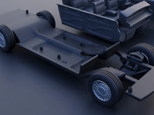 Cadillac Sedan Deville 1977 3D Print Model