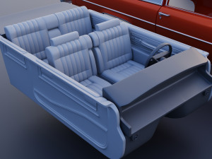 Cadillac Coupe Deville 1977 3Dプリントモデル