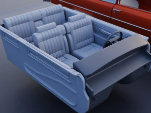 Cadillac Coupe Deville 1977 3D Print Model