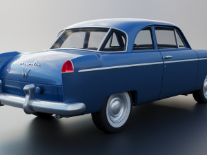 WILLYS AERO 1952 3D Baskı Modeli