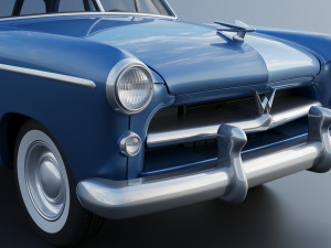 WILLYS AERO 1952 3D Baskı Modeli