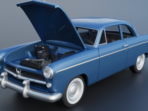 WILLYS AERO 1952 3D Baskı Modeli