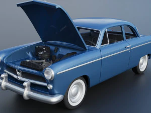 WILLYS AERO 1952 3D Print Model