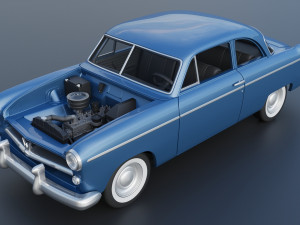 WILLYS AERO 1952 3D Baskı Modeli