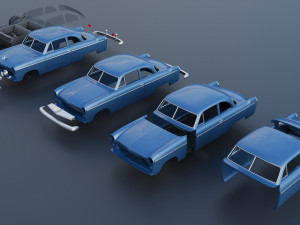WILLYS AERO 1952 3D Baskı Modeli