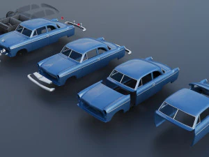 WILLYS AERO 1952 3D Print Model