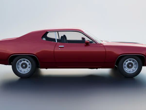 Plymouth Road Runner 1971 3D Print Model