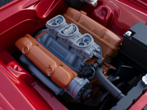 Plymouth Road Runner 1971 3D प्रिंट मॉडल