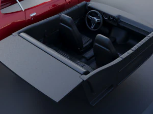 Plymouth Road Runner 1971 3D Print Model