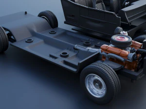 Plymouth Road Runner 1972 3D Print Model