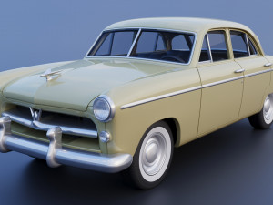 WILLYS AERO 1952 4 Door 3D 프린트 모델