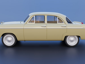 WILLYS AERO 1952 4 Door 3D 프린트 모델
