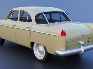 WILLYS AERO 1952 4 Door 3D 프린트 모델
