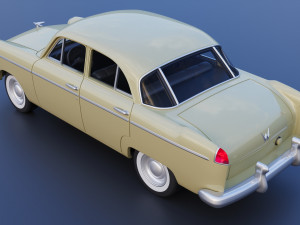 WILLYS AERO 1952 4 Door 3D 프린트 모델