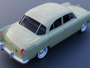 WILLYS AERO 1952 4 Door 3D 프린트 모델