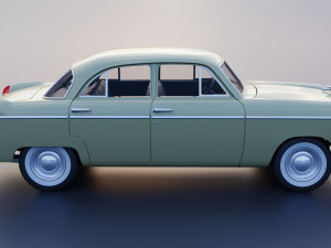 WILLYS AERO 1952 4 Door 3D 프린트 모델