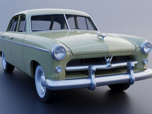 WILLYS AERO 1952 4 Door 3D 프린트 모델