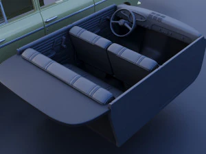 WILLYS AERO 1952 4 Door 3D Print Model