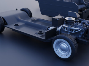 WILLYS AERO 1952 4 Door 3D 프린트 모델