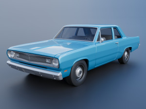 Plymouth Valiant 1970 Modelo de Impressão 3D