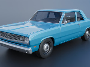 Plymouth Valiant 1970 Modèles 3D en vedette