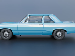 Plymouth Valiant 1970 Modèles 3D en vedette
