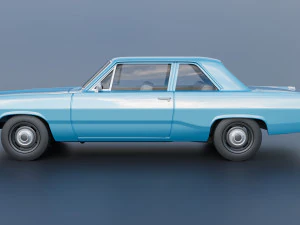 Plymouth Valiant 1970 3D Print Model