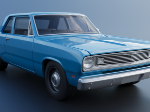Plymouth Valiant 1970 Modèles 3D en vedette