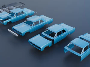 Plymouth Valiant 1970 3D Print Model