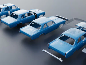 Plymouth Valiant 1970 3D Print Model