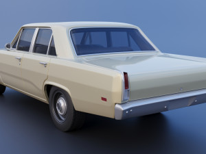 Plymouth Valiant 4 Door 1970 Modelo de Impressão 3D