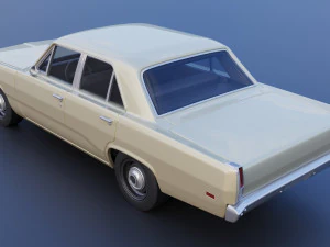Plymouth Valiant 4 Door 1970 3D Print Model