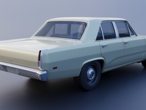 Plymouth Valiant 4 Door 1970 Modelo de Impressão 3D