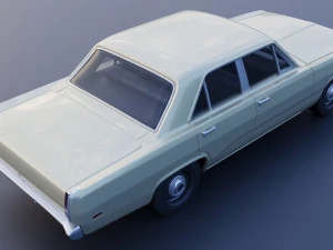 Plymouth Valiant 4 Door 1970 3D Print Model