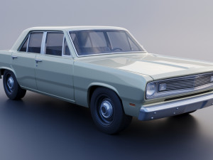 Plymouth Valiant 4 Door 1970 Modelo de Impressão 3D