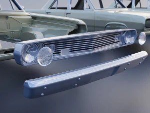 Plymouth Valiant 4 Door 1970 3D Print Model
