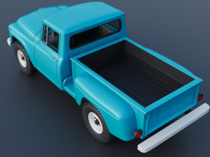 International Pickup C120 1962 Modello di stampa 3D