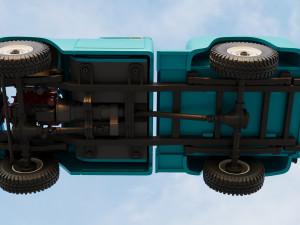 International Pickup C120 1962 Modello di stampa 3D