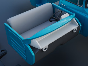 International Pickup C120 1962 Modello di stampa 3D
