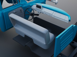 International Pickup C120 1962 Modello di stampa 3D