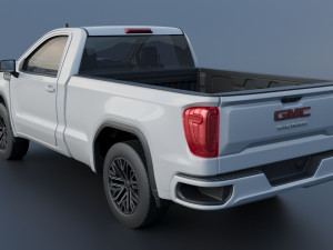 GMC Sierra 1500 Regular Cab 2024 Modelo de impresión 3D