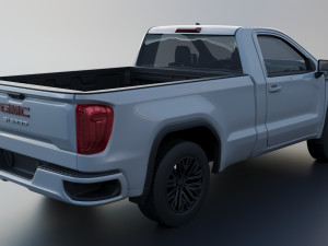 GMC Sierra 1500 Regular Cab 2024 Modelo de impresión 3D