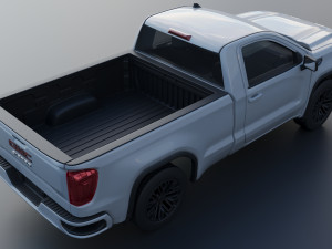 GMC Sierra 1500 Regular Cab 2024 Modelo de impresión 3D