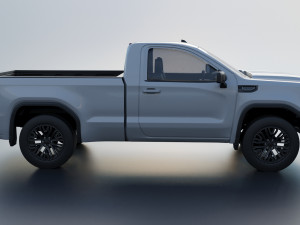 GMC Sierra 1500 Regular Cab 2024 Modelo de impresión 3D