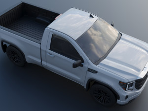 GMC Sierra 1500 Regular Cab 2024 Modelo de impresión 3D