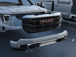 GMC Sierra 1500 Regular Cab 2024 Modelo de impresión 3D