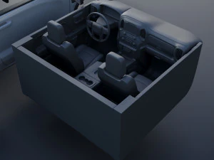 GMC Sierra 1500 Regular Cab 2024 3D Print Model