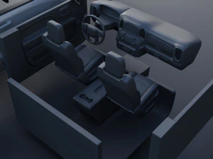 GMC Sierra 1500 Regular Cab 2024 3D Print Model